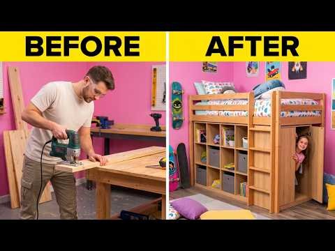 Budget-Friendly DIY Bed Projects for Families! 🛠️🏡
