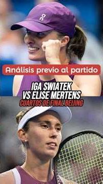 Iga Swiatek enfrentará a Elise Mertens en los cuartos de final de Beijing