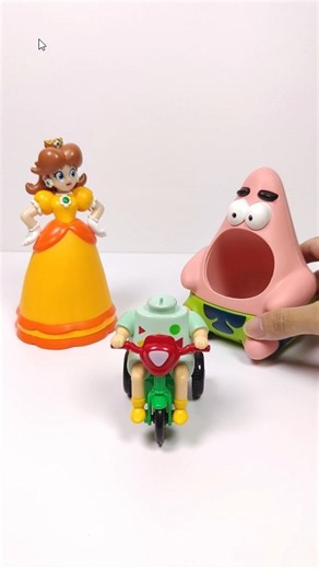 Unboxing and Review Super Mario Bros - Princess Daisy & Patrick Star Fun Toys ASMR Video