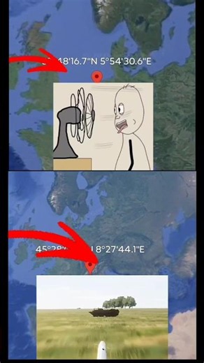 I Found the Weirdest Things on Google Earth! 🌍😱 #shorts #youtubeshorts #earth #googleearth #map #yt