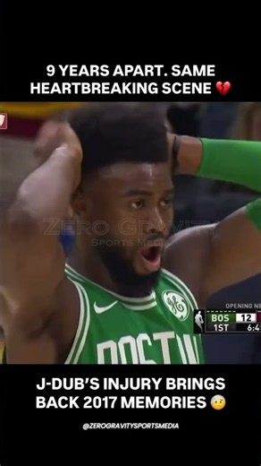 Jalen Williams’ Injury Brings Back Gordon Hayward Memories 💔 #JDub #NBA