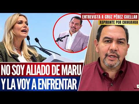 ME ENFRENTARÉ A MARU CAMPOS; NO SOY DEL PAN Y LA DERROTARE ASEGURA CRUZ PÉREZ CUELLAR