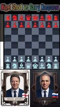 Nigel Short vs Garry Kasparov