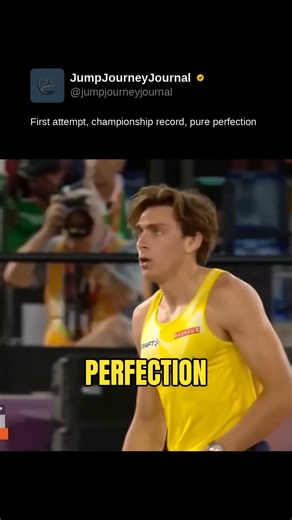 First attempt, championship record, pure perfection