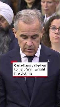 Canadians called onto help Wainwright fire victims
