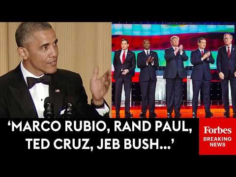 Obama Mocks Rubio, Cruz, And More 2016 Republican Presidential Contenders At 2015 WCHD | FLASHBACK