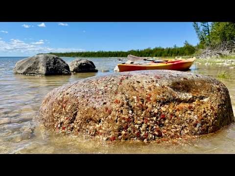 I Kayaked to a Giant Puddingstone