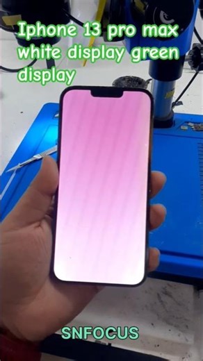 iPhone 13 Pro Max White Screen fix in 5 Minutes!| Display repair |SNFOCUS