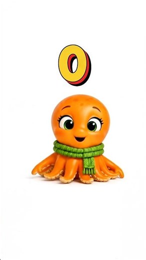 Learn Letter O for Kids 🐙 Ollie the Octopus Loves Orange! | ABC Song #alphabetforkids