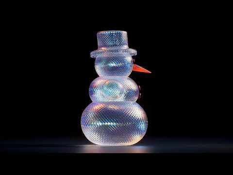 11H Magical Christmas Background Window Projection perfect for Christmas Decorations