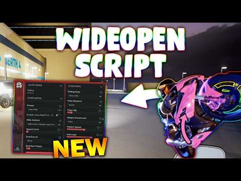 *NEW* WideOpen Script (PASTEBIN 2026) ( AUTO DRIVE, AUTO PLAY )