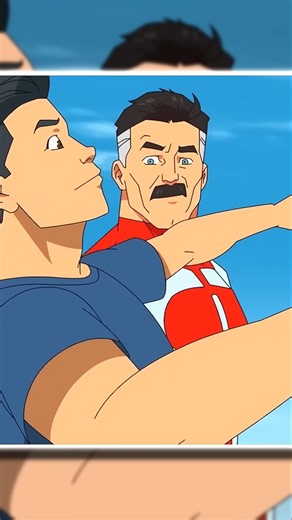 Omni Man realizes Mark is a BUM?! #invincible