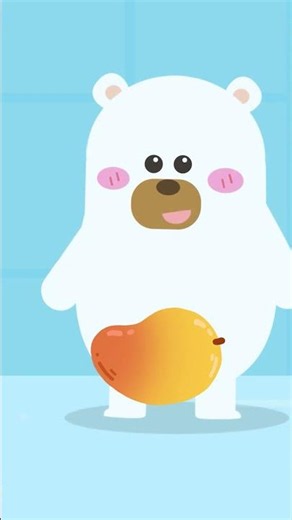 ❄️ Mango Surprise! | Letter M #kidslearning #colors #fruits #abcd #alphabet #englishlearning