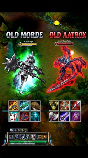OLD MORDEKAISER vs OLD AATROX