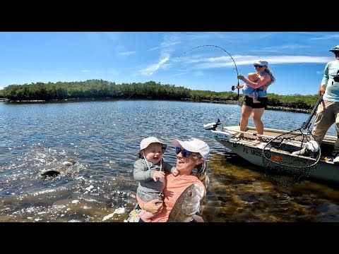 Crystal and Baby Beau’s first Back Country Fishing Trip (Catch Clean & Cook)