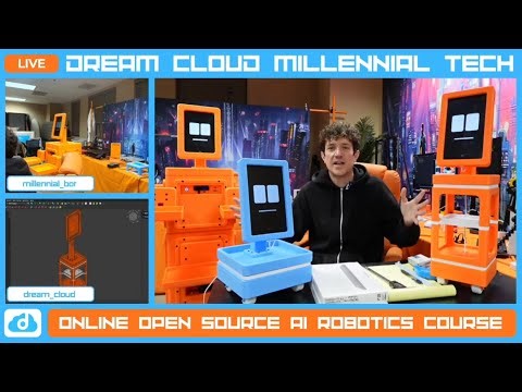 Dream Cloud - Millennial Tech - Online Open Source AI Robotics Course - Intro Video