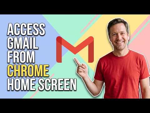 How To Access Gmail From Chrome Home Screen (Easy Guide)