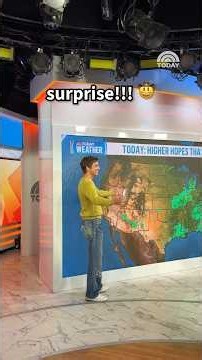 Role Model Surprises TODAY by Crashing Al Roker’s Weather Segment
