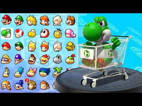 Mario Kart 8 Deluxe - Yoshi (Shopping Cart)'s Path to Complete Domination of the 150cc Grand Prix