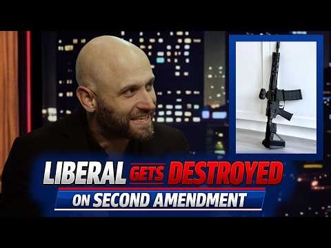 Conservative Destroys Liberal In Gun Debate