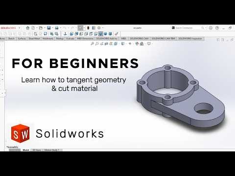Learn These 2 Essential SOLIDWORKS Skills as a Beginner! I Lesson 3.
