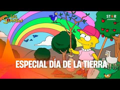 ¡Celebra el DÍA DE LA TIERRA con Lisa, la ecologista! 🌱❤️ | LOS SIMPSON | STAR CHANNEL ESPAÑA