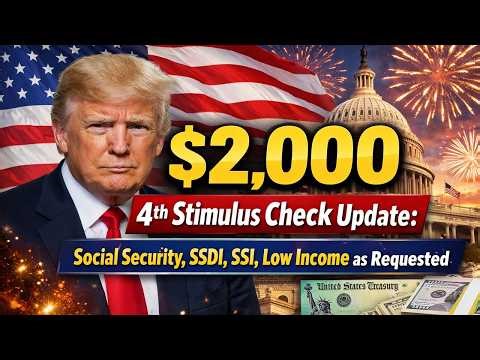 🚨 $2,000 4th Stimulus Check UPDATE: Social Security & SSI Payment Timeline REVEALED!