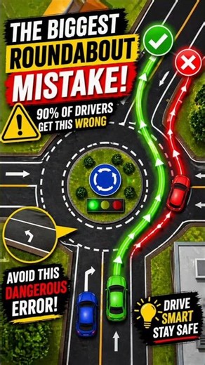 90% of Drivers Fail This Roundabout Test! Are you one of them ?! 🚗😱