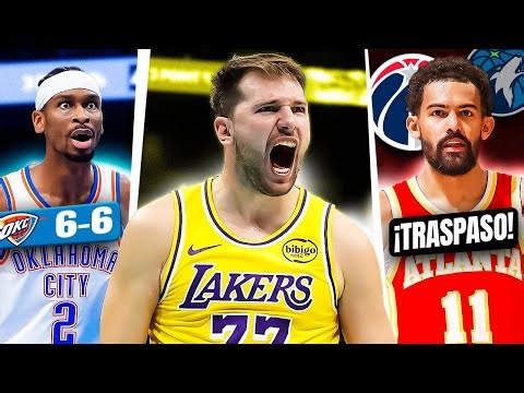 ¡DONCIC Y LEBRON 13-0! TRASPASO, CRISIS DE OKC, NUEVO MVP Y MÁS, CON ANTONI DAIMIEL