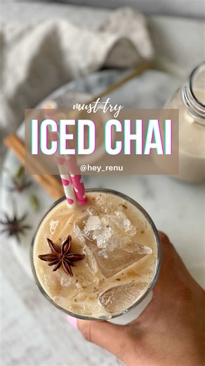 Easy homemade iced chai recipe