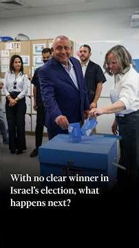Israel's election: what happens next? | FT #shorts