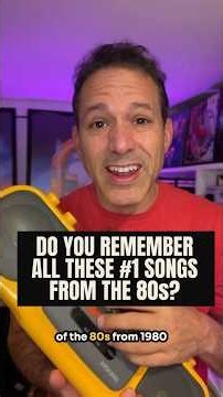 Every #1 from this week in the 80s!