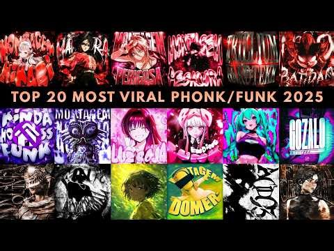 VIRAL PHONK/FUNK SONGS 2025 🔥🎵🔥 PLAYLIST