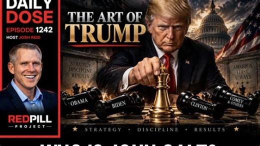 THE DAILY DOSE W/ JOSH REID - THE ART OF TRUMP. WHO IS JOHN GALT?