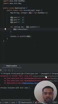 HashMap Interview Question 🔥 #java #exceptionhandling #codingshorts #javainterview #interview