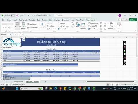 Shelly Cashman Excel 2019 | Module 3: SAM Project 1a Raybridge Recruiting #shellycashman