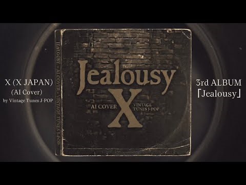 X (X JAPAN)の3rdアルバム「Jealousy」をAIアレンジでフルカバー(AI Cover)