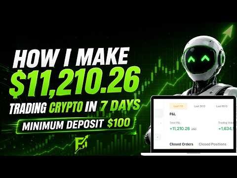 Our CRYPTO BOT makes $11,210 in 7 days | 80% WIN RATE | Arbitrage Strategy | Fintrex Crypto Bot