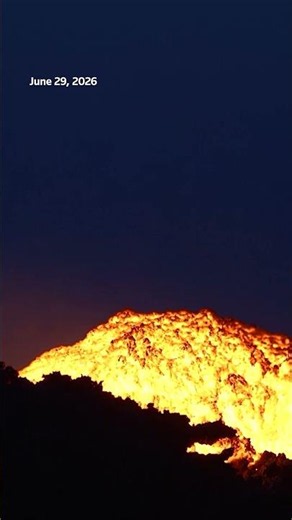 Italy's Mount Etna erupts