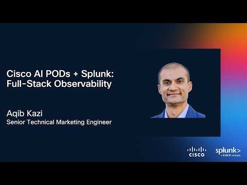 How Splunk Observability Cloud Monitors Cisco AI-Ready PODs | Full-Stack Visibility Demo