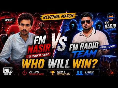 4v4 TDM CHALLENGE AJ KHATAM HA NASIR 🤬☠️ | FM Radio Gaming