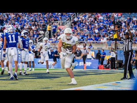 JT Byrne Starting TE Georgia Tech Highlights: TE #88 Blocking and Receiving