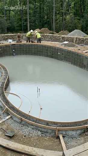 Building a Luxury Pool From Scratch 🏗️ (Satisfying Timelapse)