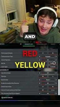 Console Setting For New Players!! #apexlegends #shorts