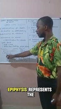 Structure of Long Bone Explained Easily: Epiphysis Vs Diaphysis| ENDS Mnemonic Trick 🔥