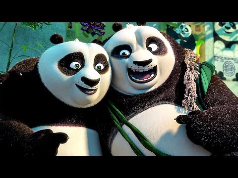 Po meets his dad! | Kung Fu Panda 3 | CLIP 🔥 4K