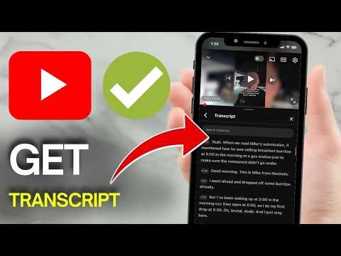 How to Get Transcript of YouTube Video - Youtube Videos to Text (Easy Guide)