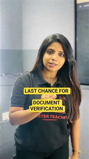 KEA: Last chance for document verification #kea #kcet2026