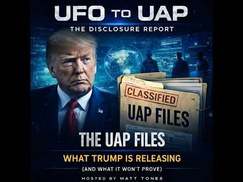 Trump UFO Files — What’s Being Released and Why It Won’t Prove Anything (UAP Disclosure Explained)