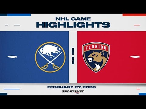 NHL Highlights | Sabres vs. Panthers - February 27, 2026